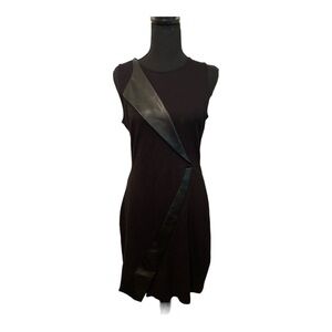 White House Black Market Black Sleeveless Dress sz 2